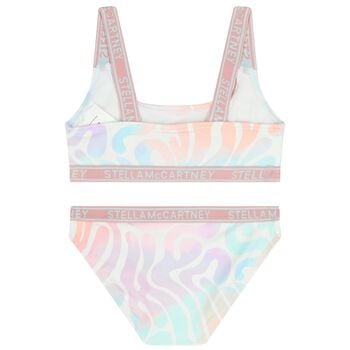 بيكيني للبنات متعدد الألوان 