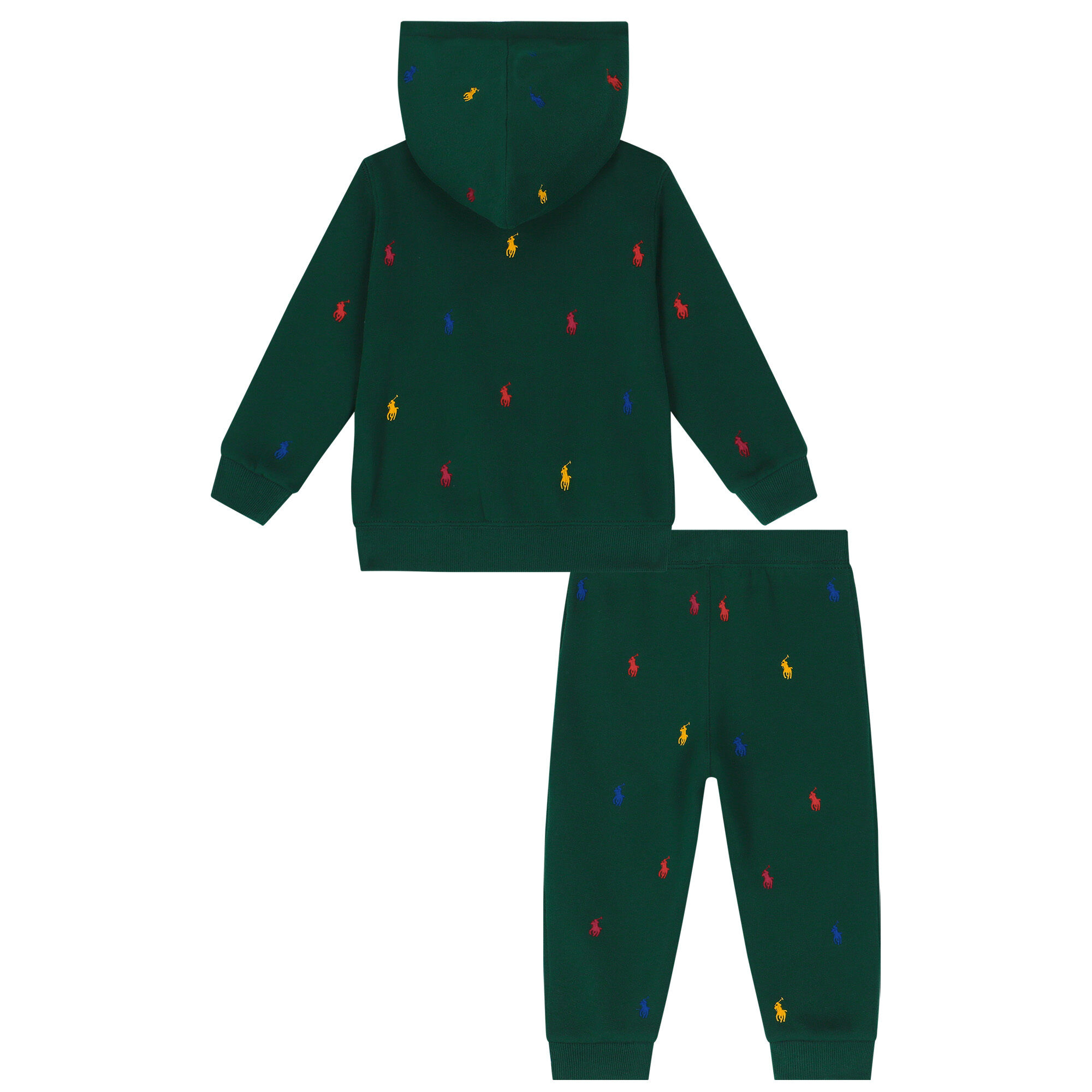 Ralph Lauren Baby Boys Green Logo Tracksuit Junior Couture UAE