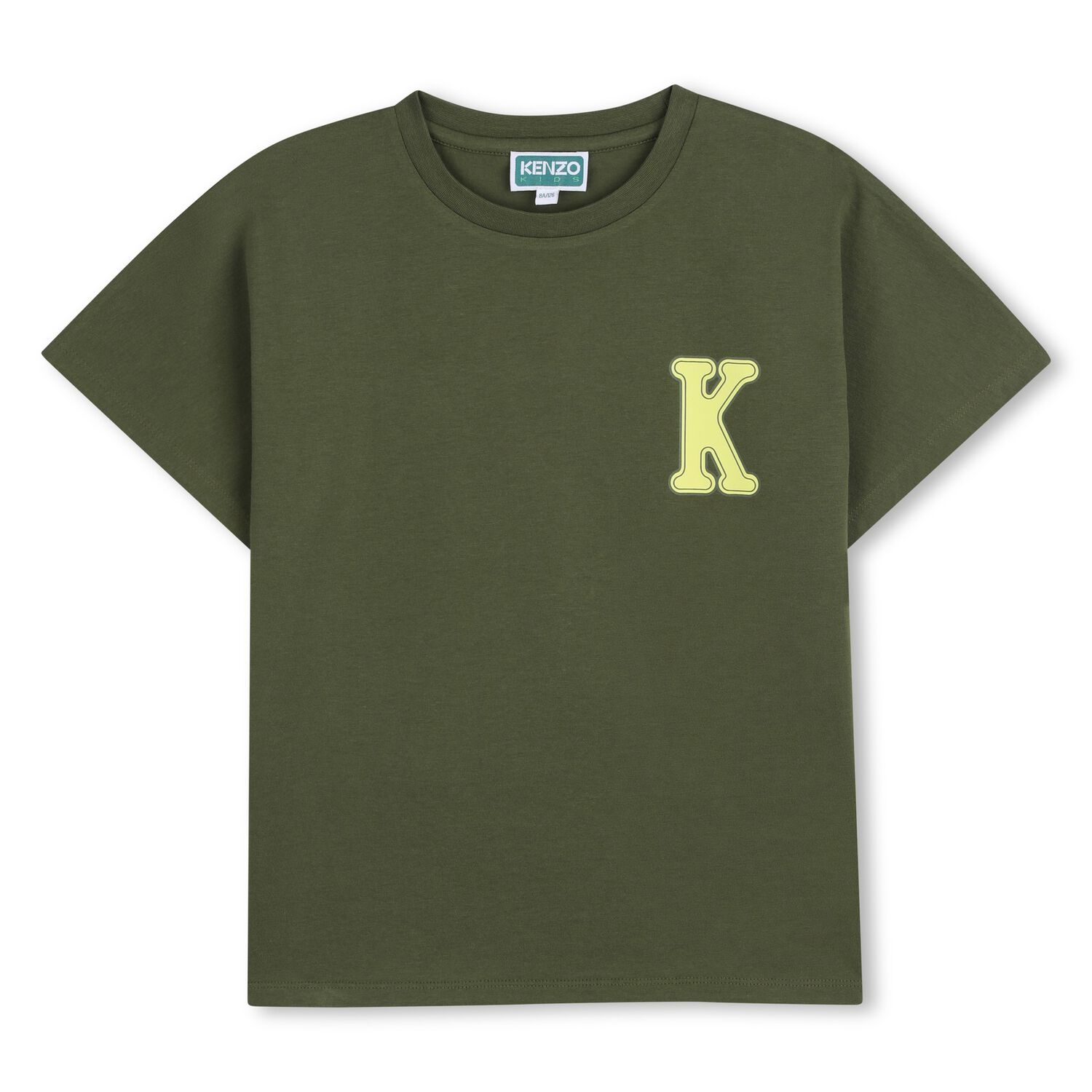 Boys Green Logo T-Shirt, 1, hi-res
