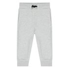 Younger Boys Grey Logo Tracksuit, 2, hi-res