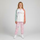Girls Pink Logo Joggers, 1, hi-res