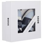 Baby Boys Blue Logo Canvas Pre Walker Shoes, 2, hi-res