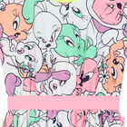 Girls White Tweety Bird Dress, 1, hi-res