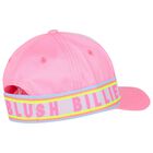 Girls Pink Logo Cap, 1, hi-res