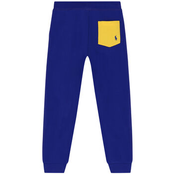 Boys Blue Logo Joggers