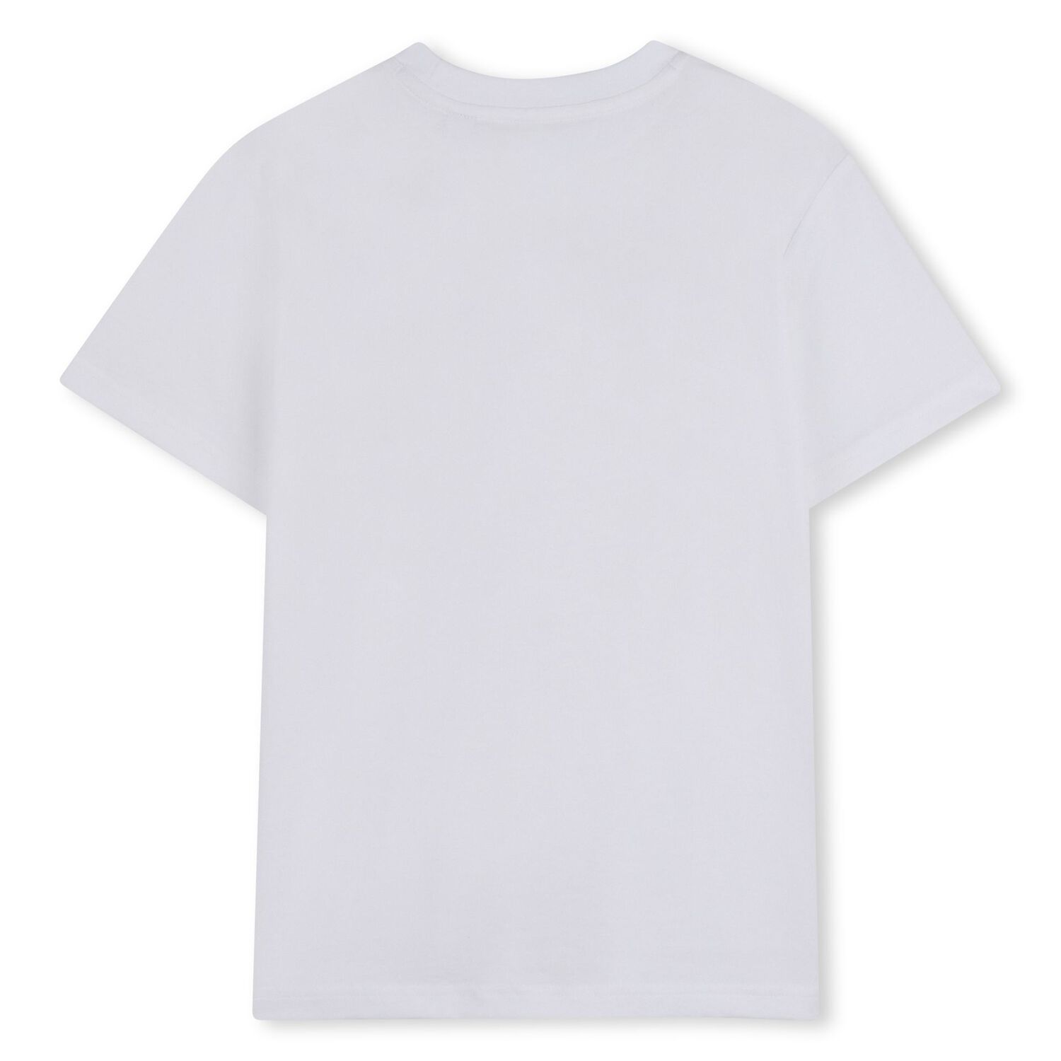 Boys White Logo T-Shirt, 1, hi-res