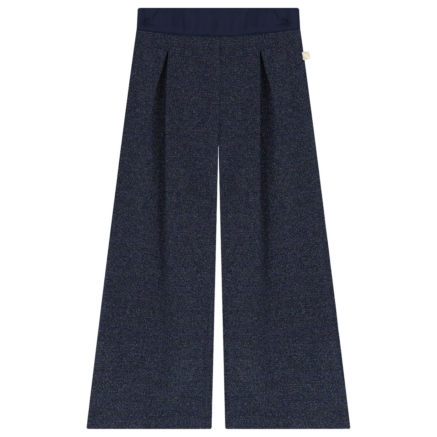 Girls Navy Blue Trousers, 1, hi-res image number null