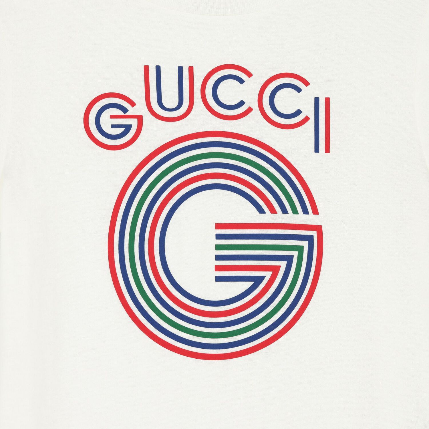 White Cotton Logo T-Shirt, 1, hi-res