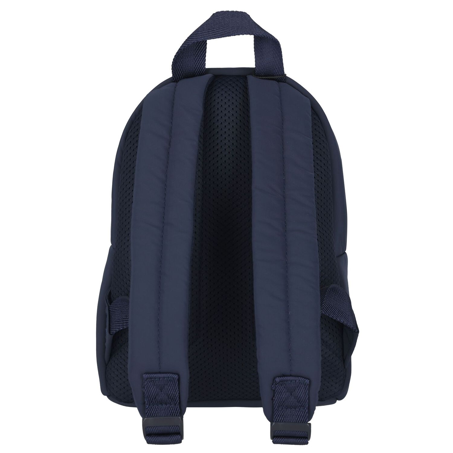 Boys Navy Blue Logo Backpack ( 27cm ), 1, hi-res