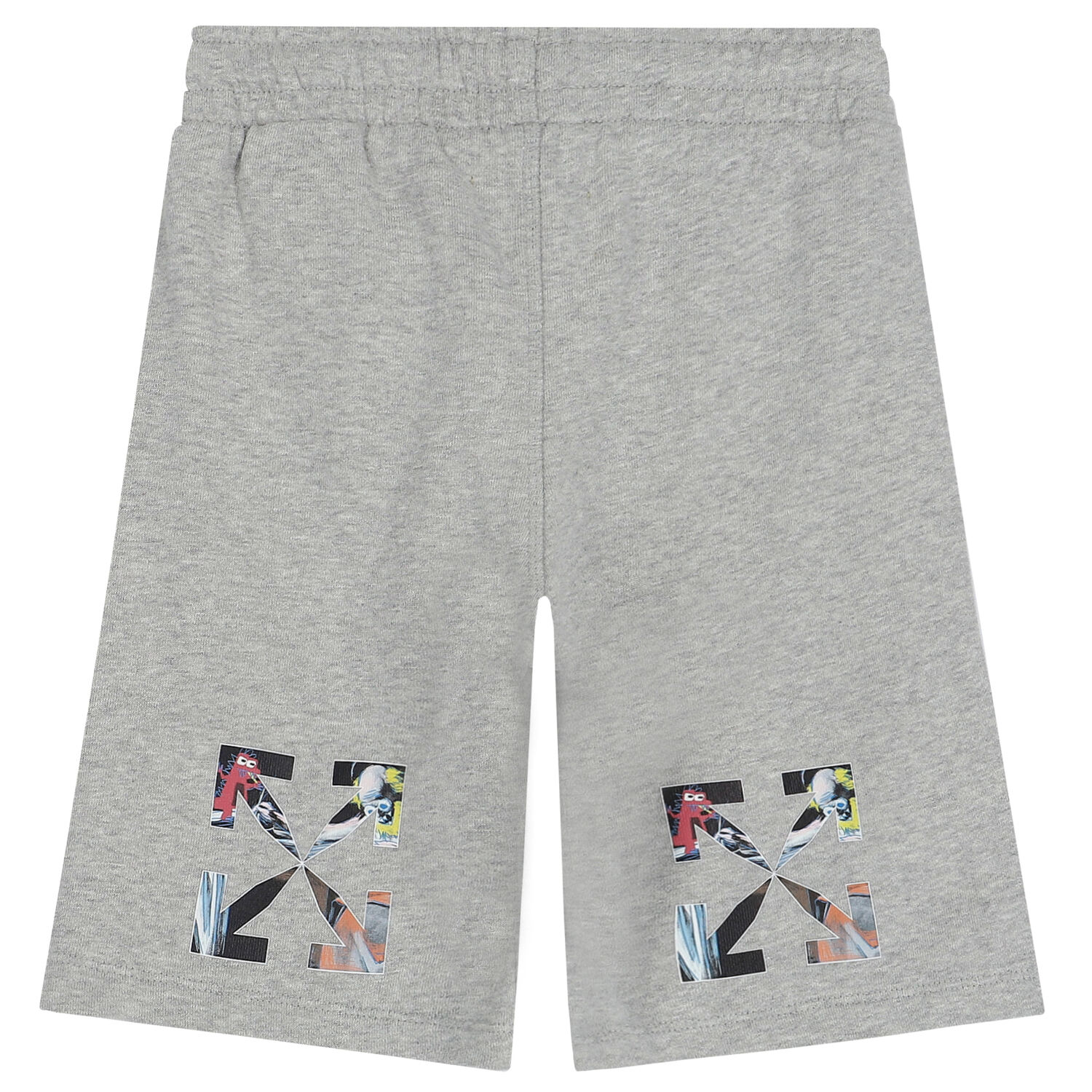 Grey Logo Shorts, 2, hi-res