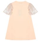 Girls Pink Logo Bag Dress, 1, hi-res