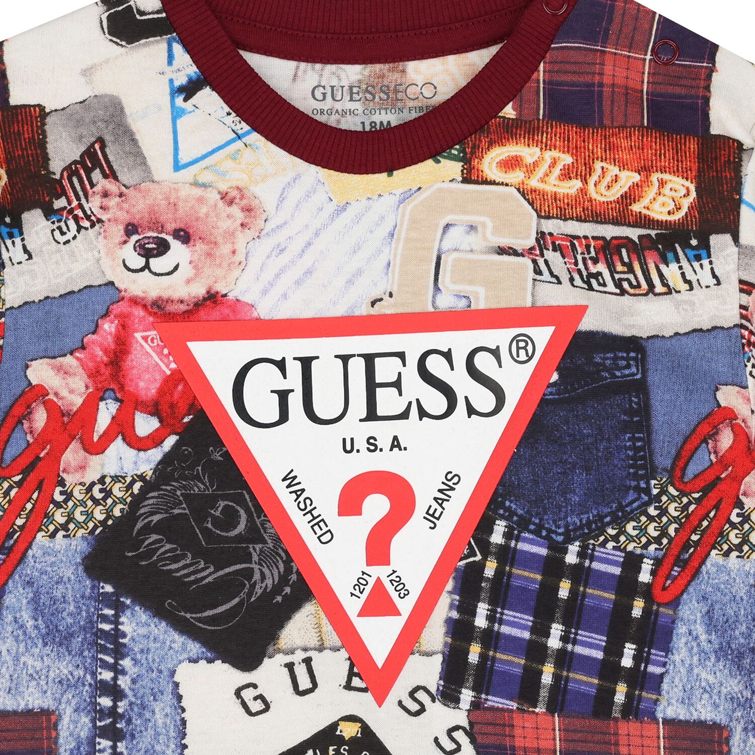 طقم بنطال رياضي متعدد الألوان بشعار للأولاد الصغار, 1, hi-res image number null