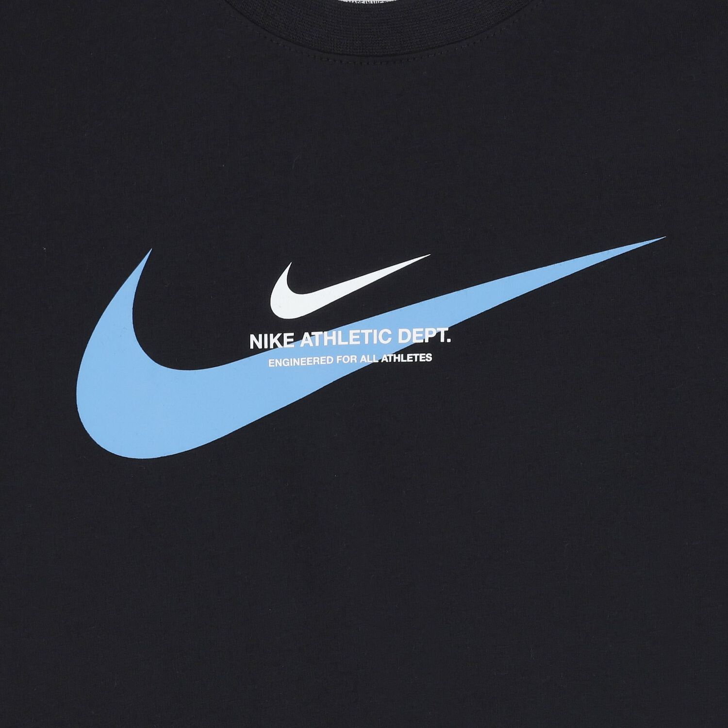 تيشيرت أولاد بالشعار باللون الكحلي, 1, hi-res