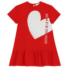 فستان بنات باللون الاحمر, 1, hi-res