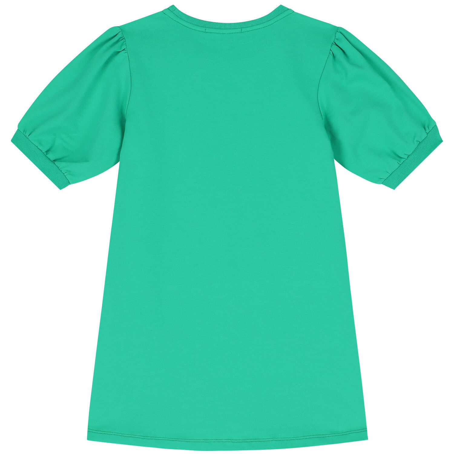 Girls Green Logo Bag Dress, 2, hi-res