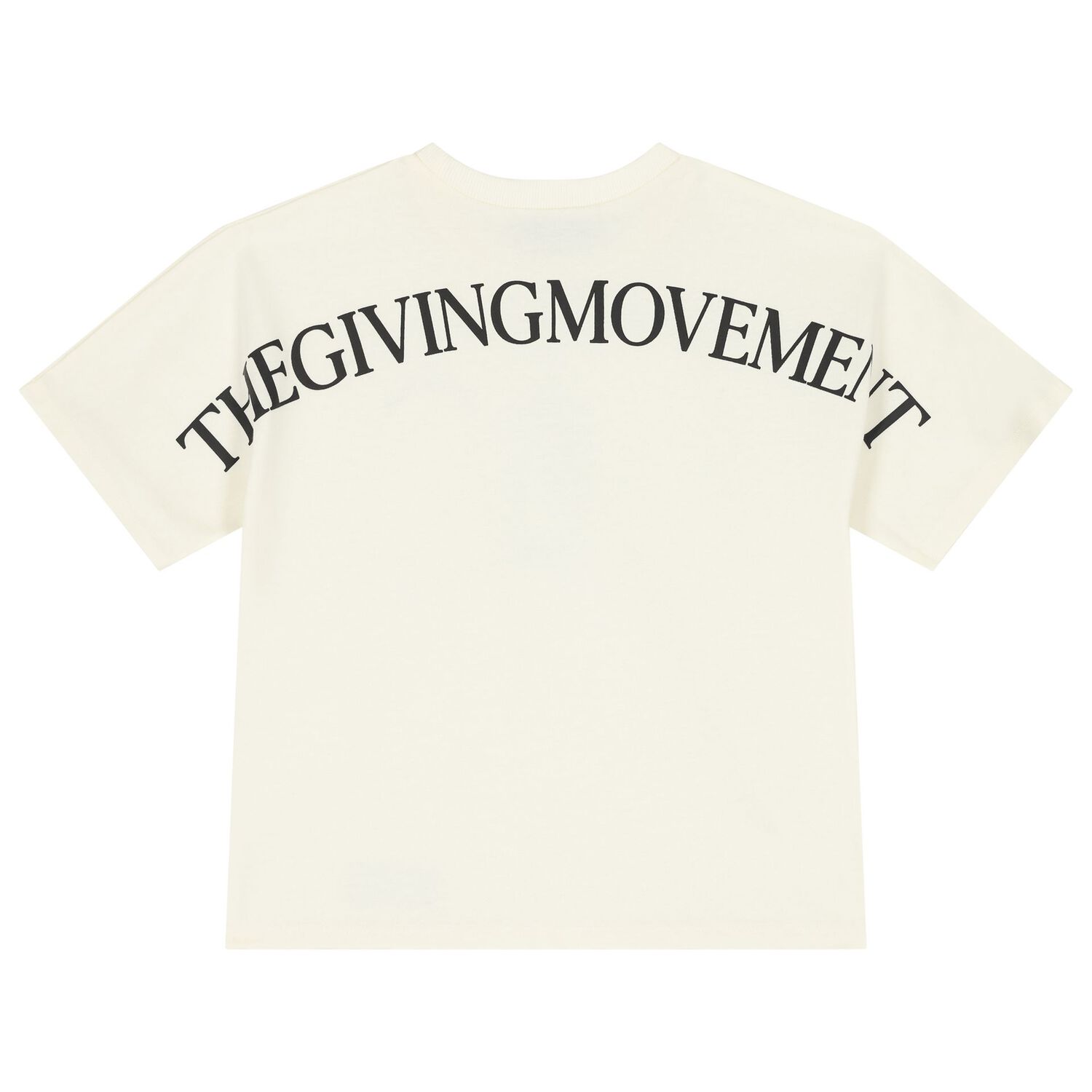Oversized Ivory Logo T-Shirt, 1, hi-res image number null