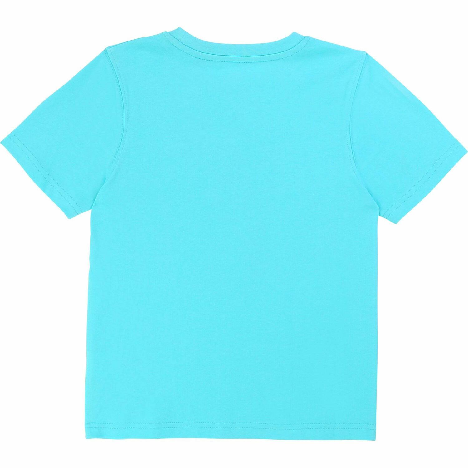 Boys Turquoise Logo T-Shirt, 1, hi-res image number null
