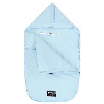 Blue Teddy Bear Logo Baby Nest