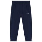 Navy Blue Logo Joggers, 1, hi-res