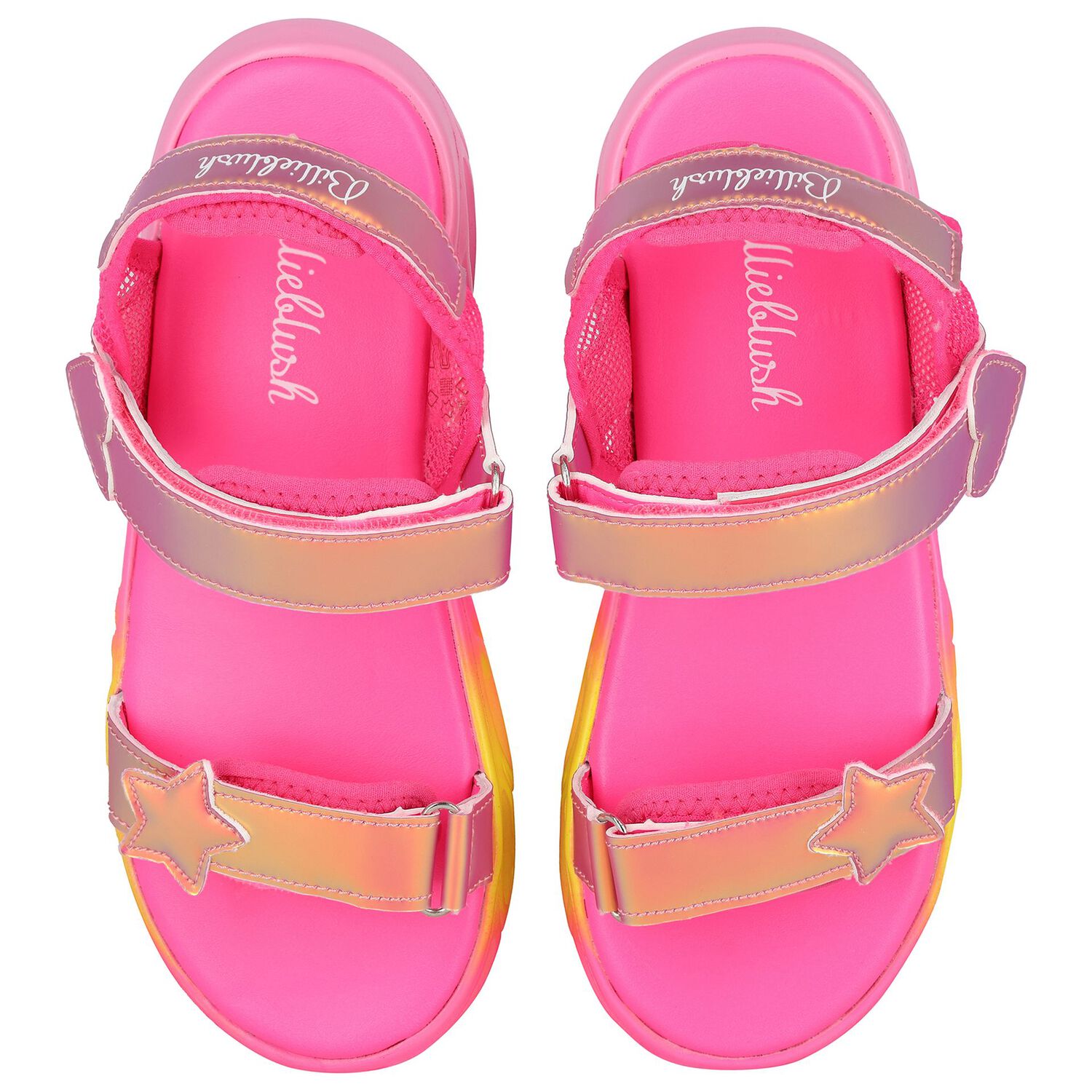 Girls Pink Sandals, 1, hi-res image number null