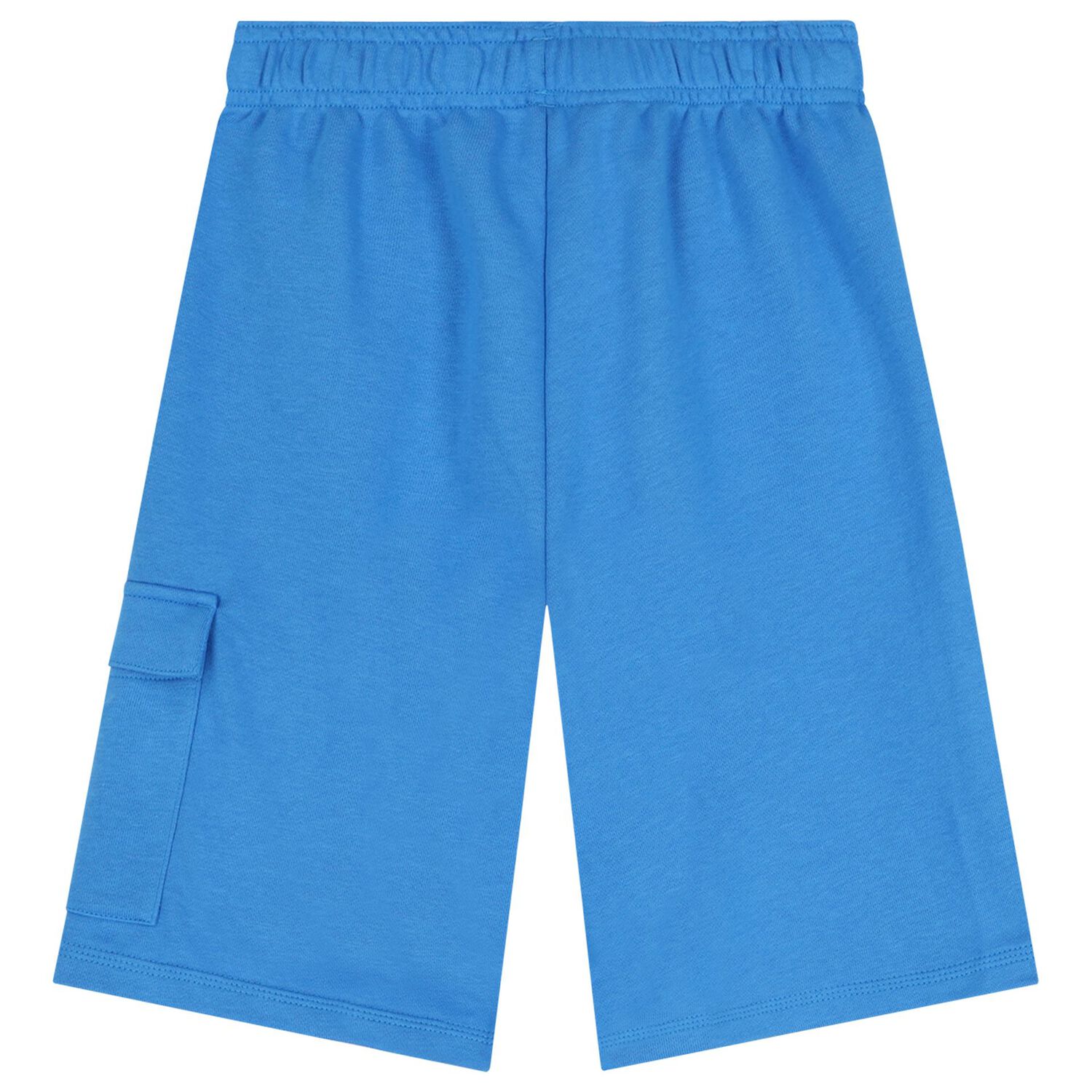 Boys Blue Logo Shorts Set, 1, hi-res