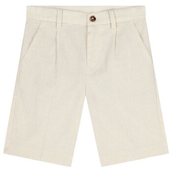 Boys Beige Shorts