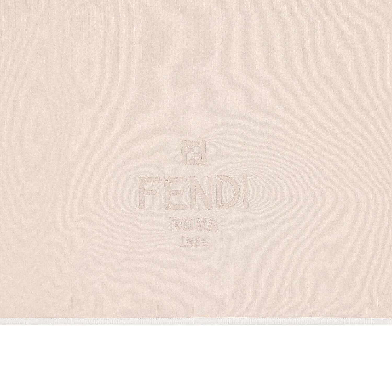 Beige Logo Baby Blanket, 1, hi-res image number null