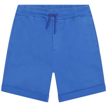 Boys Blue Logo Shorts