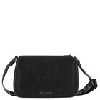 Girls Black Embellished Logo Handbag, 1, hi-res