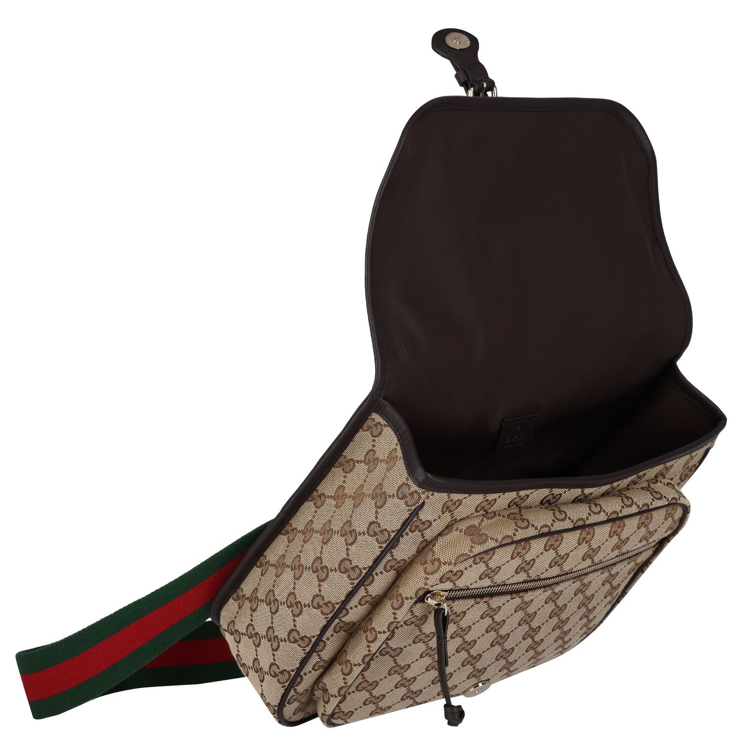 حقيبة بطبعة جي جي سوبر يم باللون البيج, 2, hi-res