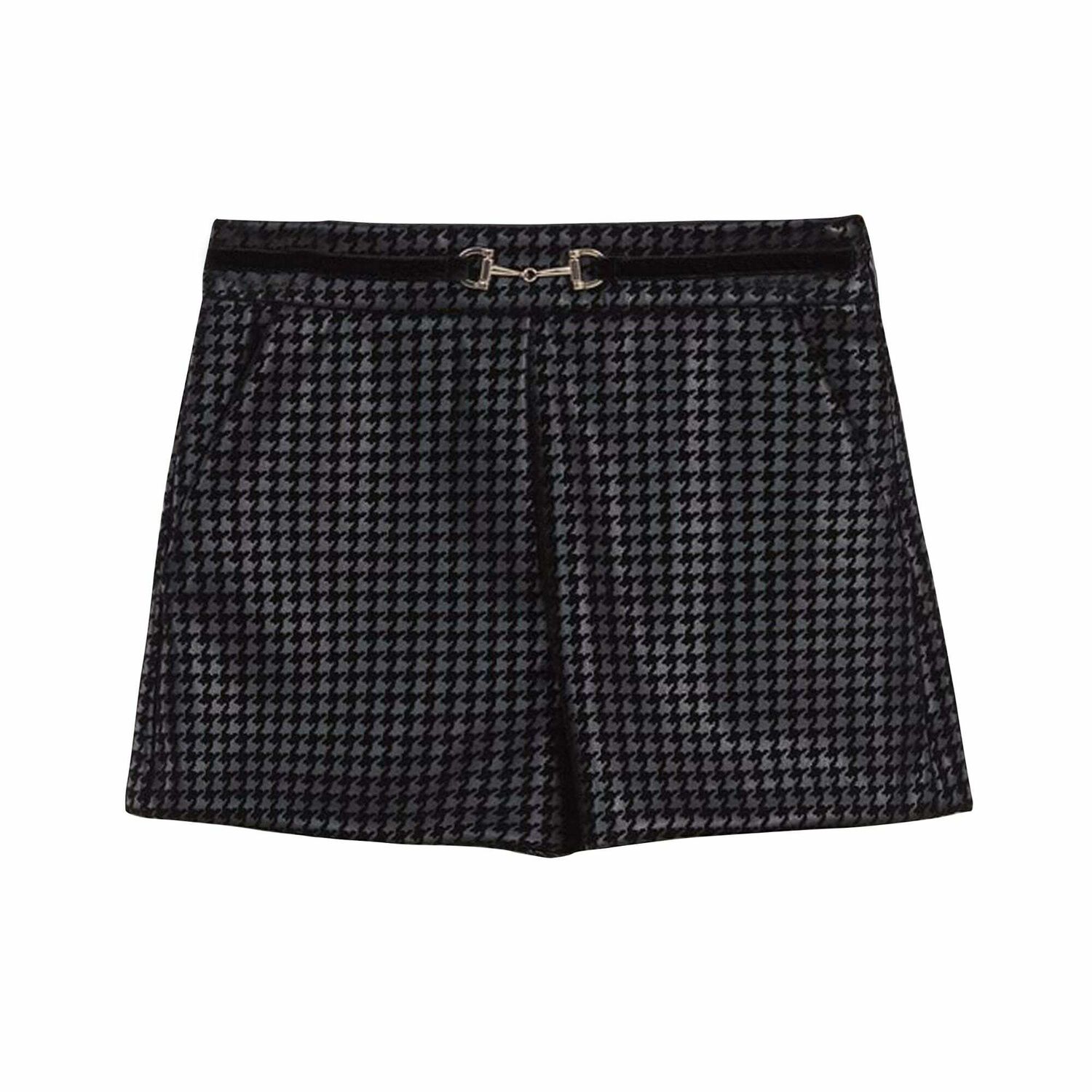 شورت باللون الاسود للبنات, 1, hi-res image number null