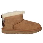 Girls Beige Ultra Mini Bailey Bow Boots, 2, hi-res