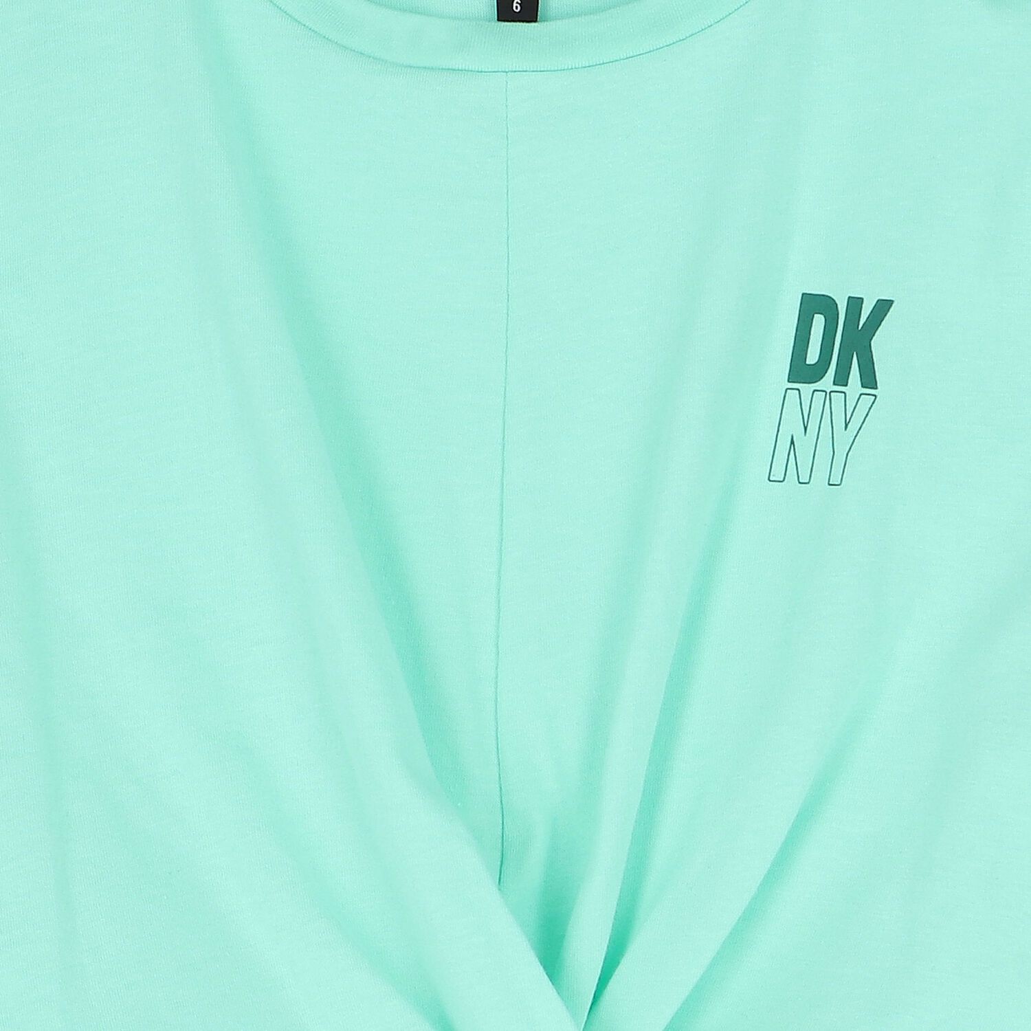 Girls Green Logo T-Shirt, 4, hi-res image number null