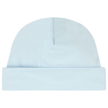 Baby Boys Blue Smocked Hat