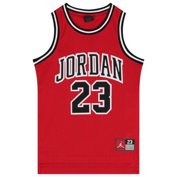 Nike Kids قميص جيرسي جوردان باللون  أحمر للأولاد, 1 قميص جيرسي جوردان باللون  أحمر للأولاد