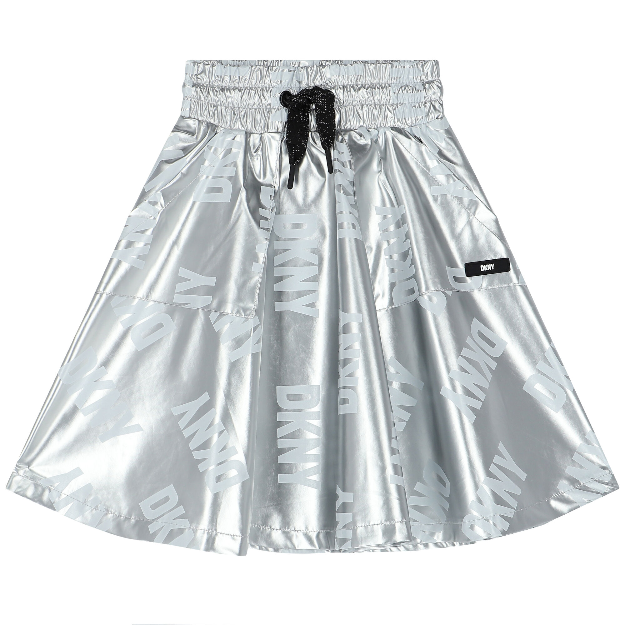 Dkny silver deals pleated skirt