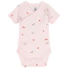 Baby Girls Ivory Strawberry Bodysuit ( 3-Pack ), 1, hi-res
