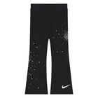Younger Girls Black Logo Leggings Set, 1, hi-res