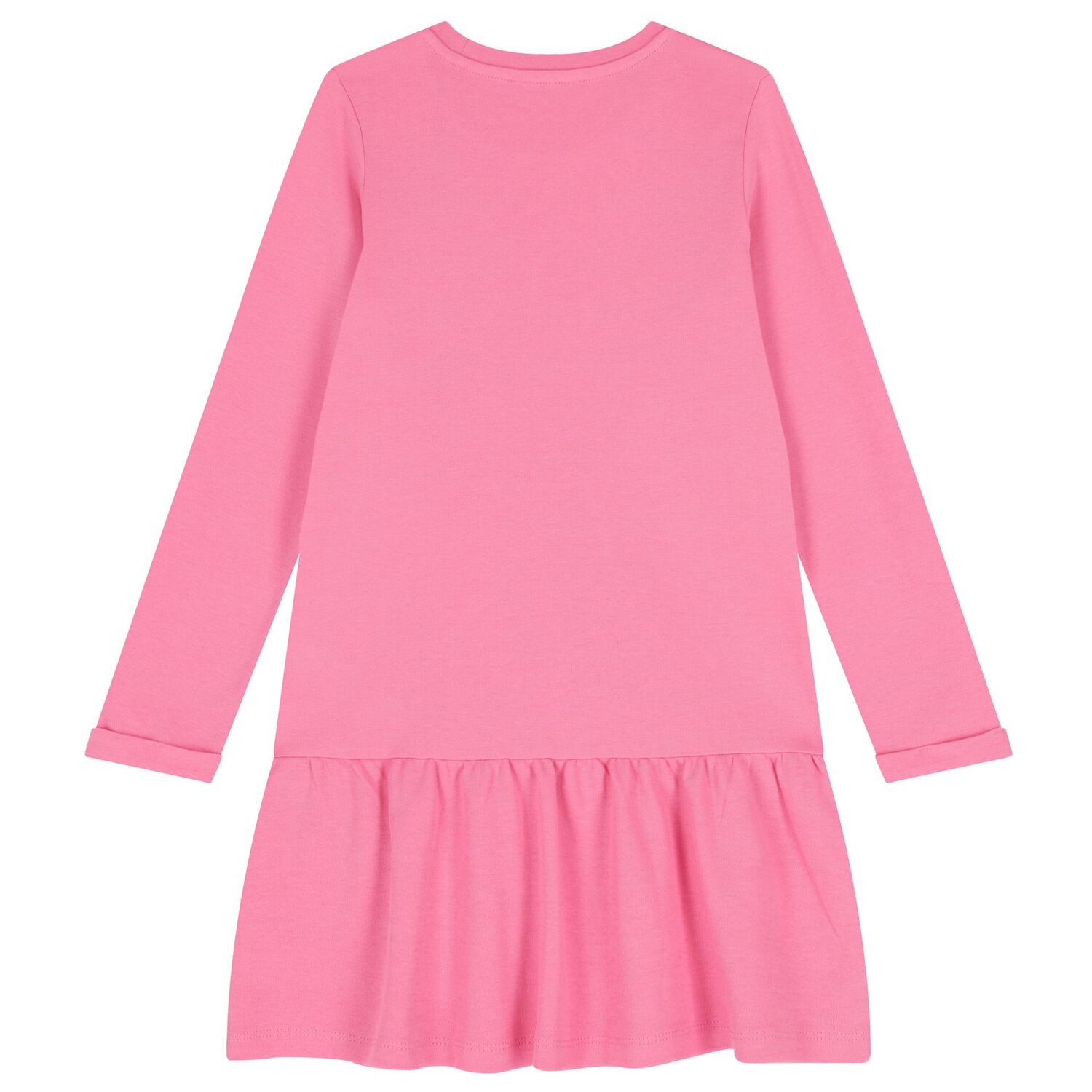 فستان بناتي بشعار وردي, 5, hi-res image number null