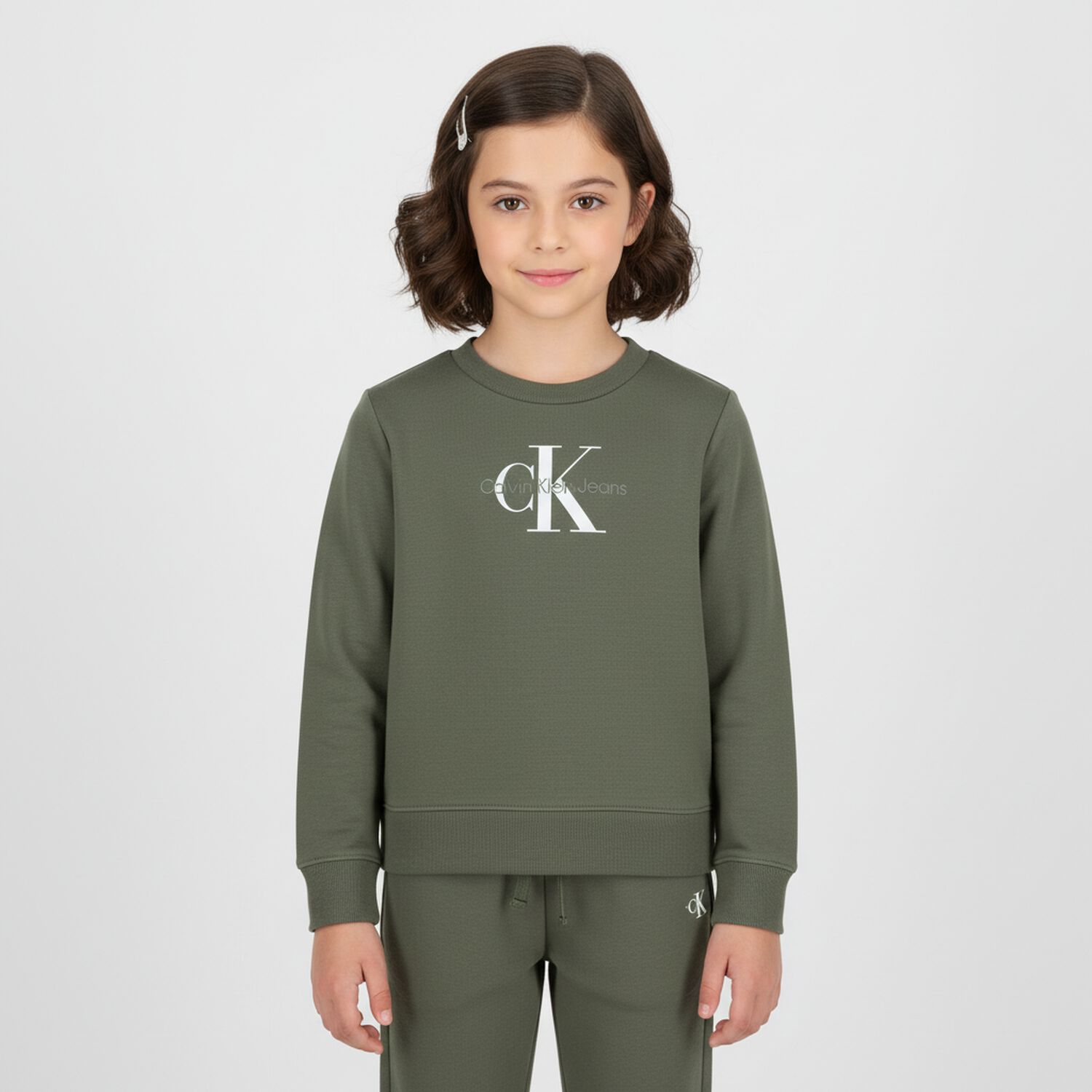 Green Logo Younger Tracksuit, 7, hi-res