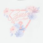 Girls White Logo T-Shirt, 1, hi-res