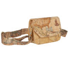 حقيبة يد بالشعار بطبعة خريطة باللون البيج للبنات, 1, hi-res