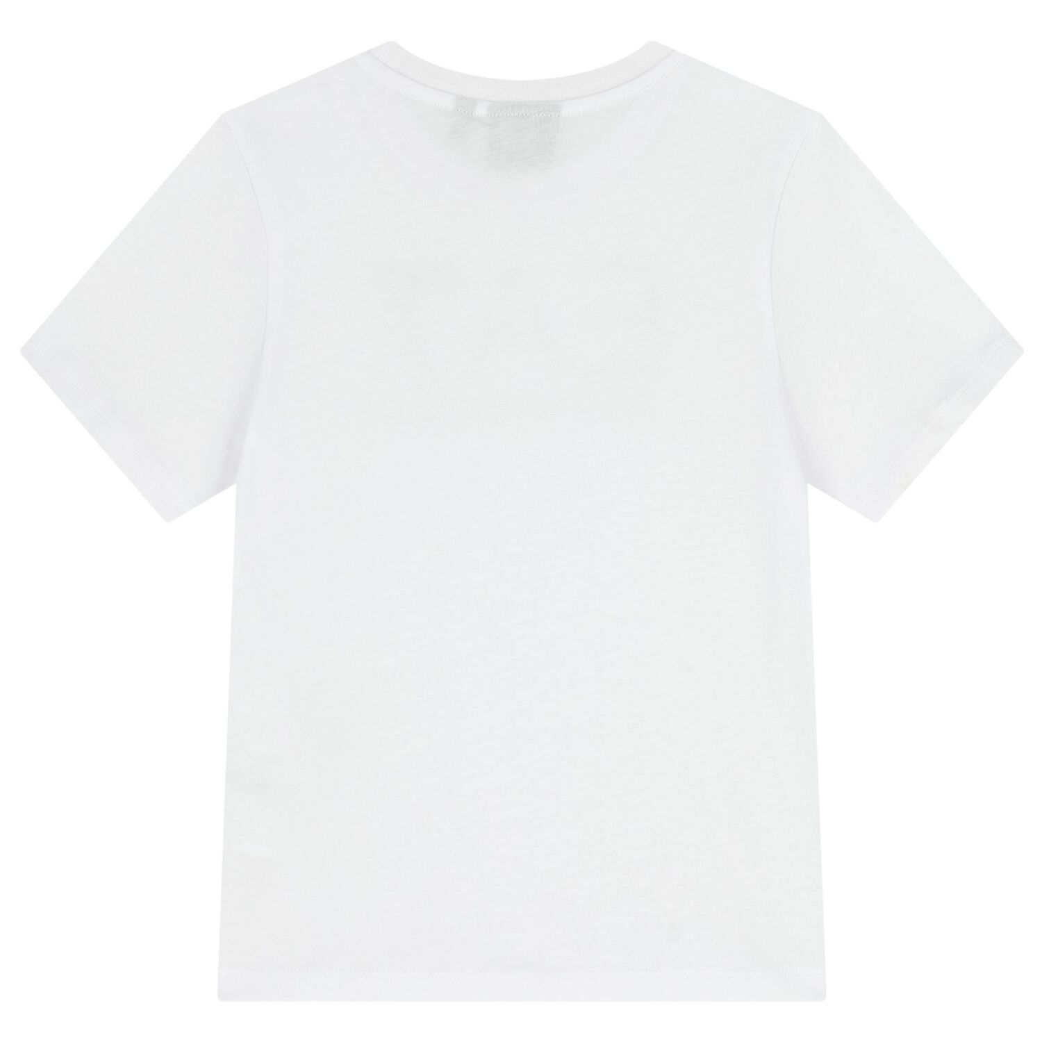 Boys White & Black Logo Shorts Set, 1, hi-res