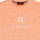 تي شيرت برتقالي بشعار للأولاد, 4, hi-res