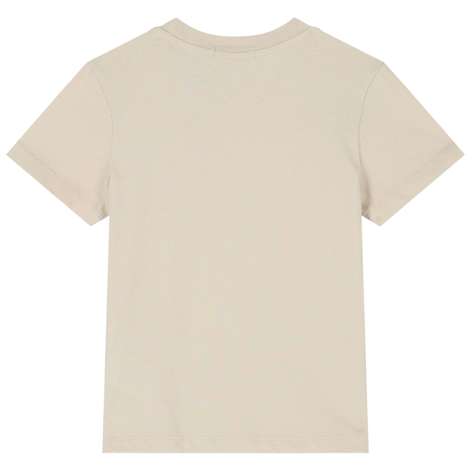 Boys Beige Logo T-Shirt, 2, hi-res image number null