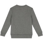 Boys Grey Logo Sweatshirt, 1, hi-res