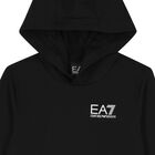 Boys Black Logo Hooded Top, 2, hi-res