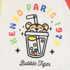 Boys Ivory Bubble Tiger T-Shirt, 1, hi-res