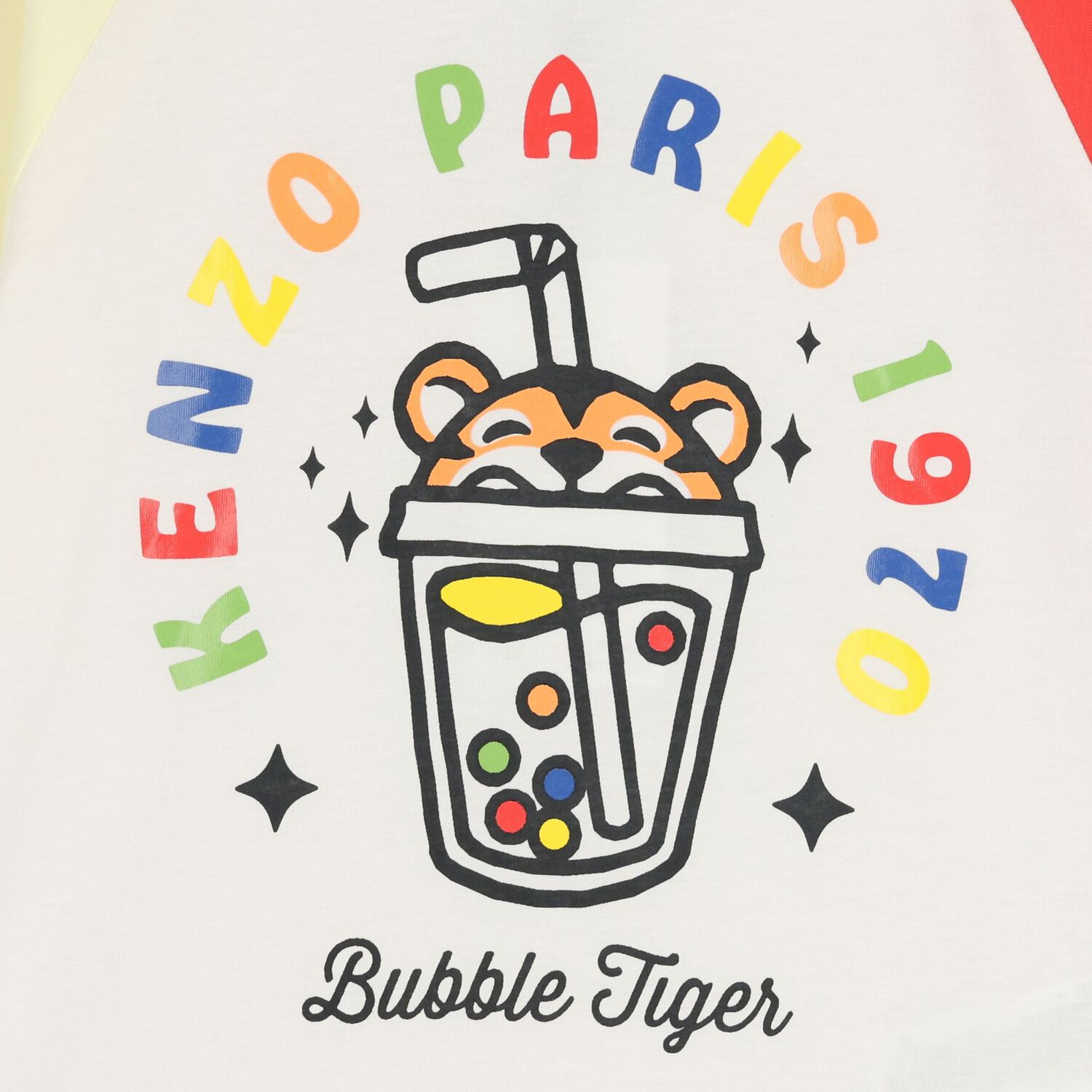 Boys Ivory Bubble Tiger T-Shirt, 1, hi-res
