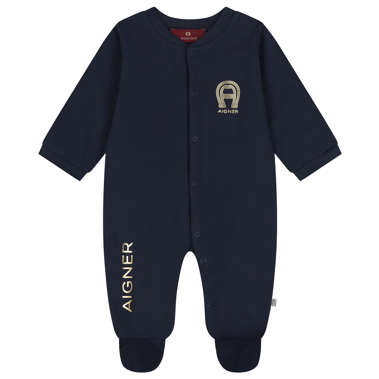 افرول اولاد بالشعار باللون الذهبي و الكحلى , 3, hi-res